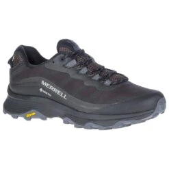 Chaussures De Fast Hiking Merrell Moab Speed Gtx Black Asphalt