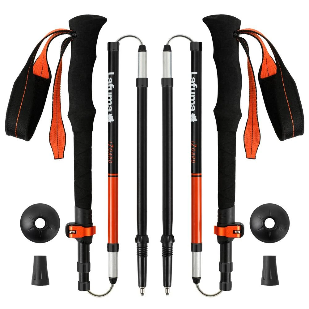 Bâton Lafuma Izoard Pairs Red Orange 3 Bâton Lafuma Izoard Pairs Red Orange