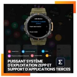 Montres GPS Amazfit T-Rex 2 Wild Green 14 Montres GPS Amazfit T-Rex 2 Wild Green -Camping En Plein Air 0a6fc370741c637cb634c16972fba83267d6a135 E23AMAZACC354394 AMAZ0677177 902