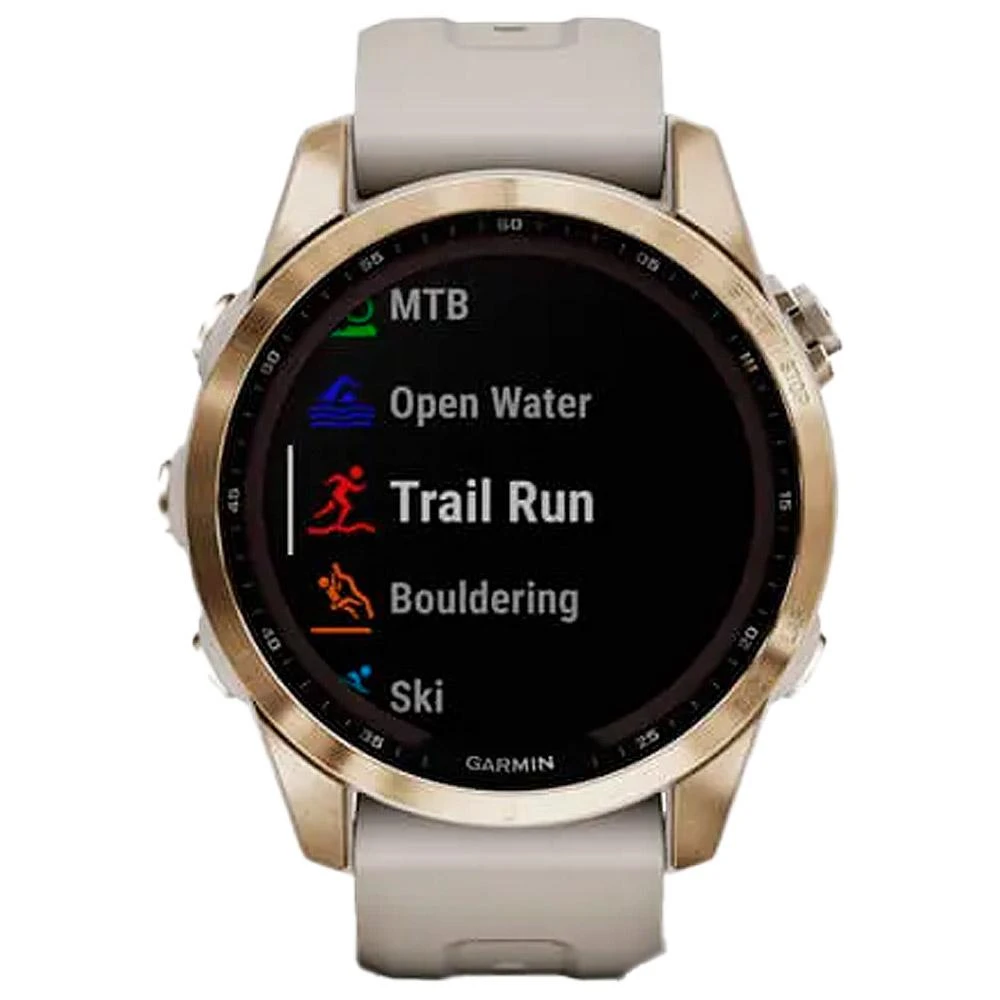 Montres GPS Garmin Fenix 7S Sapphire Solar Edition Cream Light Gold Titan 7 Montres GPS Garmin Fenix 7S Sapphire Solar Edition Cream Light Gold Titan – Image 5