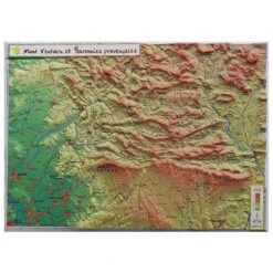 Carte 3D Geo Relief Le Mont Ventoux Et Les Baronnies Provencales