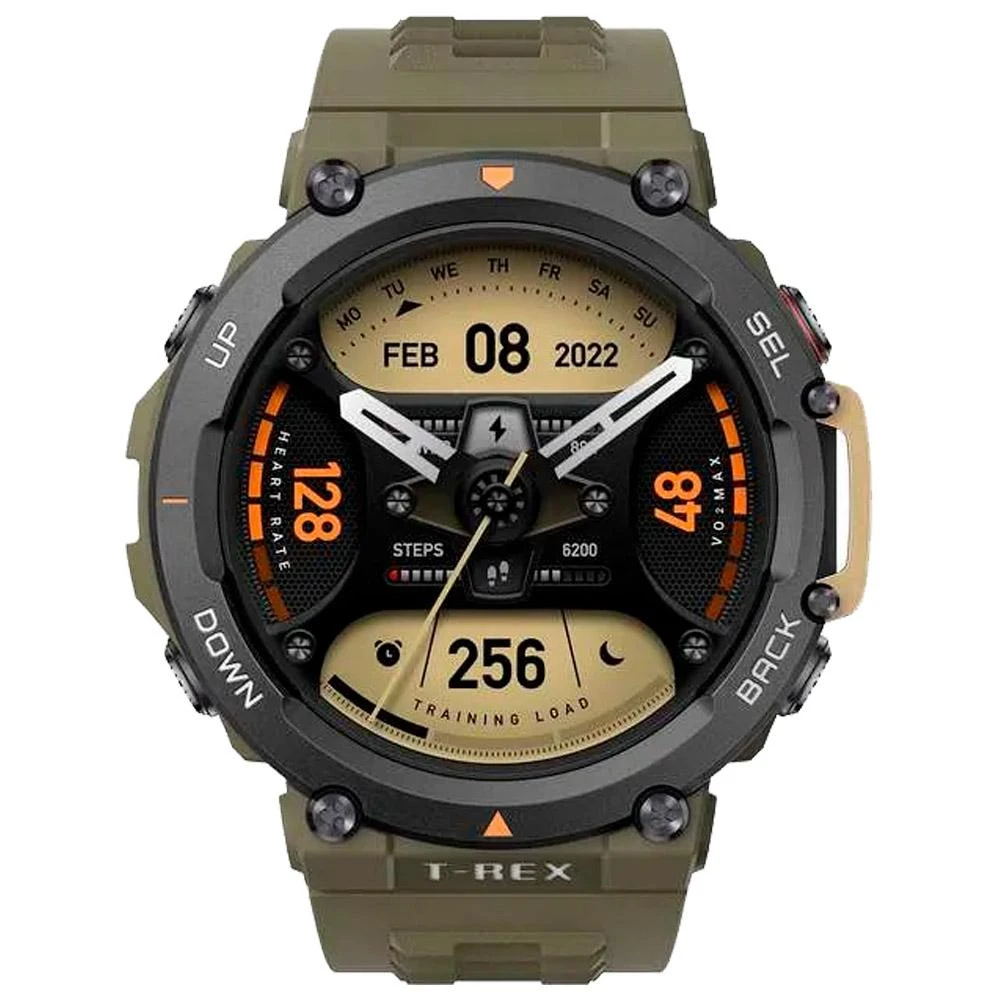 Montres GPS Amazfit T-Rex 2 Wild Green 4 Montres GPS Amazfit T-Rex 2 Wild Green – Image 2