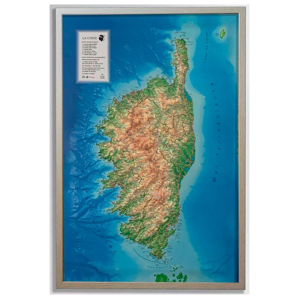 Carte 3D 3DMAP La Corse 4 Carte 3D 3DMAP La Corse – Image 2