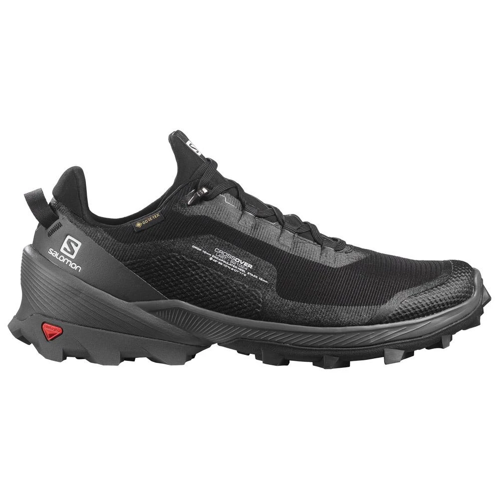 Chaussures De Fast Hiking Salomon Cross Over GTX Black Magnet Black 3 Chaussures De Fast Hiking Salomon Cross Over GTX Black Magnet Black
