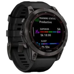 Montres GPS Garmin Fenix 7 Sapphire Solar Edition Carbon Gray Black -Camping En Plein Air 395c0b8e507ddbcdd2e2e7e5558d76ce14a9e121 E22GARMACC259243 GARM0036336 4