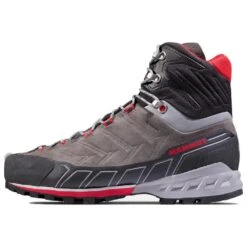 Chaussures De Trek Et Montagne Mammut Kento Tour High Gtx Dark Titanium Dark Spicy