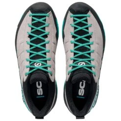 Chaussures D'approche Scarpa Mescalito Women's Gray Tropical Green -Camping En Plein Air 486b2cc8d9ea7b08a27d09bb0b6f87d4c8194b9d E22SCARCHA2216319 7