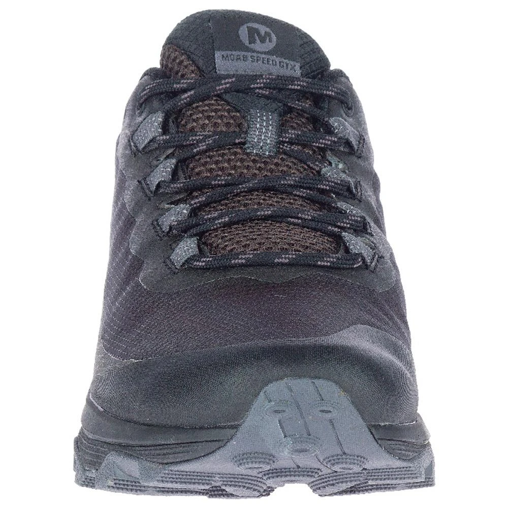 Chaussures De Fast Hiking Merrell Moab Speed Gtx Black Asphalt 7 Chaussures De Fast Hiking Merrell Moab Speed Gtx Black Asphalt – Image 5