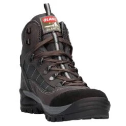 Chaussures De Randonnée Olang Tarvisio Tex Antracite -Camping En Plein Air 66c1f8686cb222de2750d64070f11af15fb5de58 H22OLANCHA1200373 4