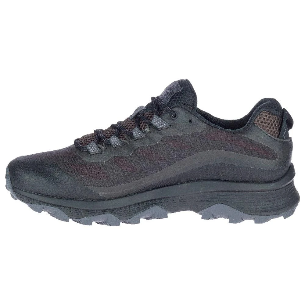 Chaussures De Fast Hiking Merrell Moab Speed Gtx Black Asphalt 4 Chaussures De Fast Hiking Merrell Moab Speed Gtx Black Asphalt – Image 2