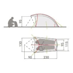Tente Vaude Taurus 2P Mossy Green -Camping En Plein Air 7b346e582cbcc1e098d8165ff50b5ef19ec55a7b E22VAUDBIV204277 VAUD0524370 11