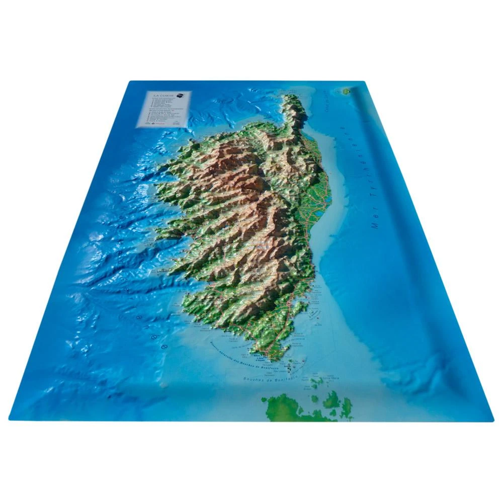 Carte 3D 3DMAP La Corse 3 Carte 3D 3DMAP La Corse