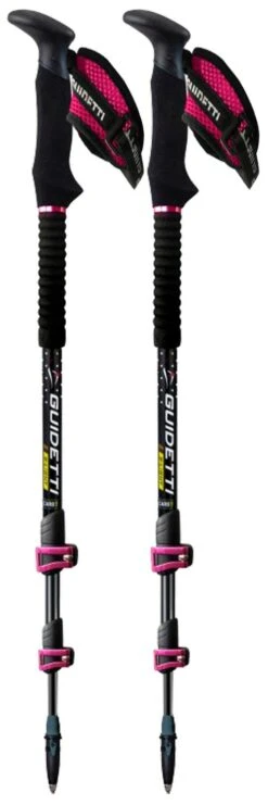 Bâton Guidetti B-Light Carbon/Alu W Rubis 125cm