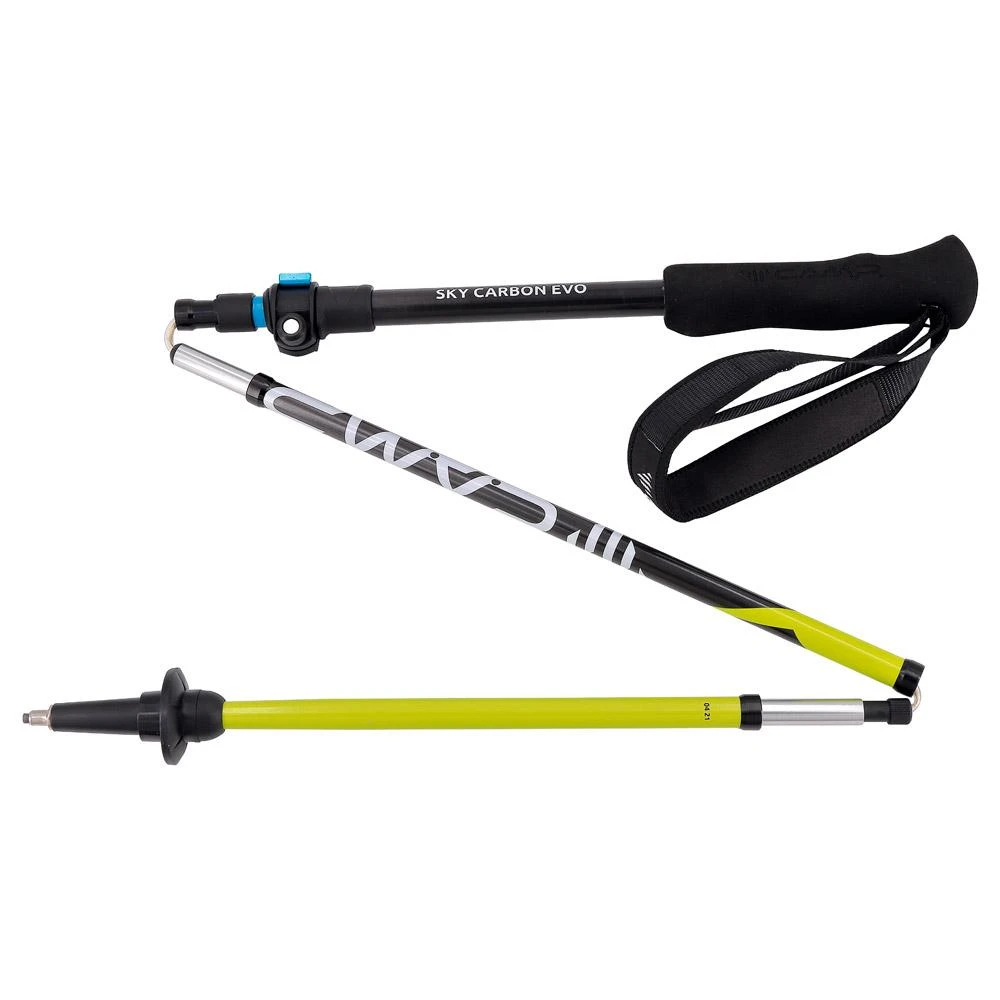 Bâton Camp Sky Carbon Evo Blue Black Yellow 5 Bâton Camp Sky Carbon Evo Blue Black Yellow – Image 3