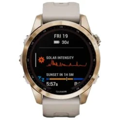 Montres GPS Garmin Fenix 7S Sapphire Solar Edition Cream Light Gold Titan 20 Montres GPS Garmin Fenix 7S Sapphire Solar Edition Cream Light Gold Titan -Camping En Plein Air bf3241570b742fd830fa9dd05ee310892615d1ab E22GARMACC261571 GARM0050252 15