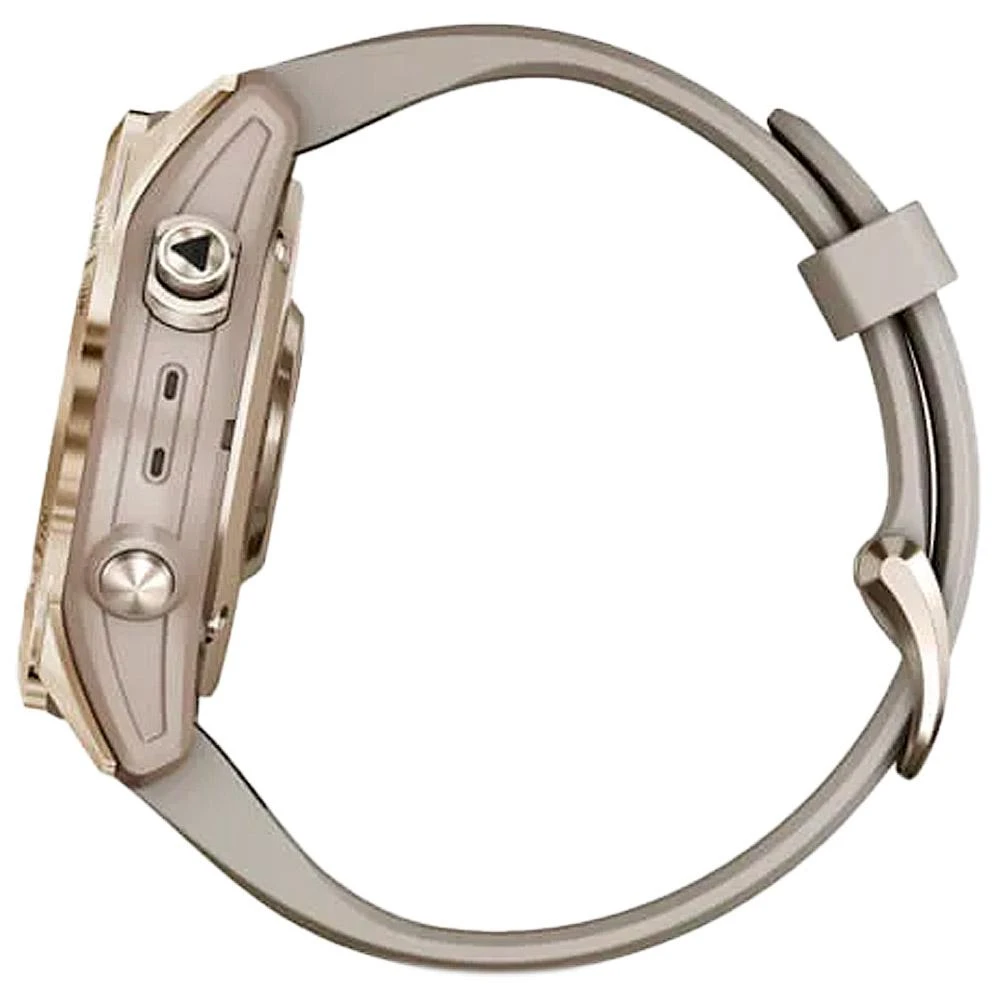 Montres GPS Garmin Fenix 7S Sapphire Solar Edition Cream Light Gold Titan 4 Montres GPS Garmin Fenix 7S Sapphire Solar Edition Cream Light Gold Titan – Image 2