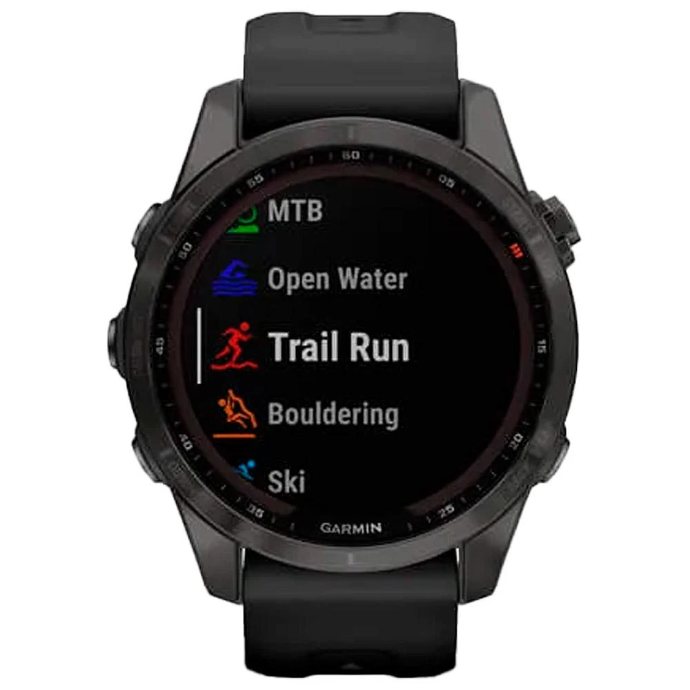 Montres GPS Garmin Fenix 7S Sapphire Solar Edition Carbon Gray Black 7 Montres GPS Garmin Fenix 7S Sapphire Solar Edition Carbon Gray Black – Image 5