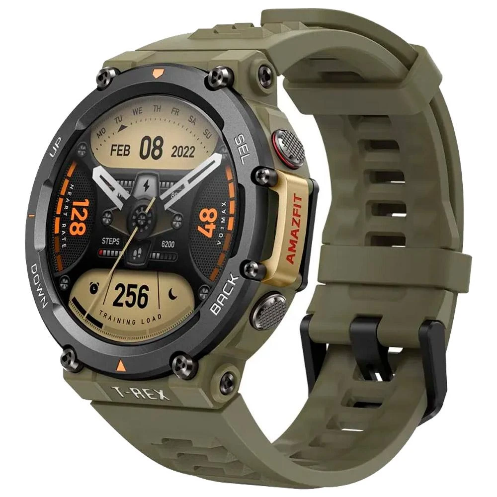 Montres GPS Amazfit T-Rex 2 Wild Green 3 Montres GPS Amazfit T-Rex 2 Wild Green