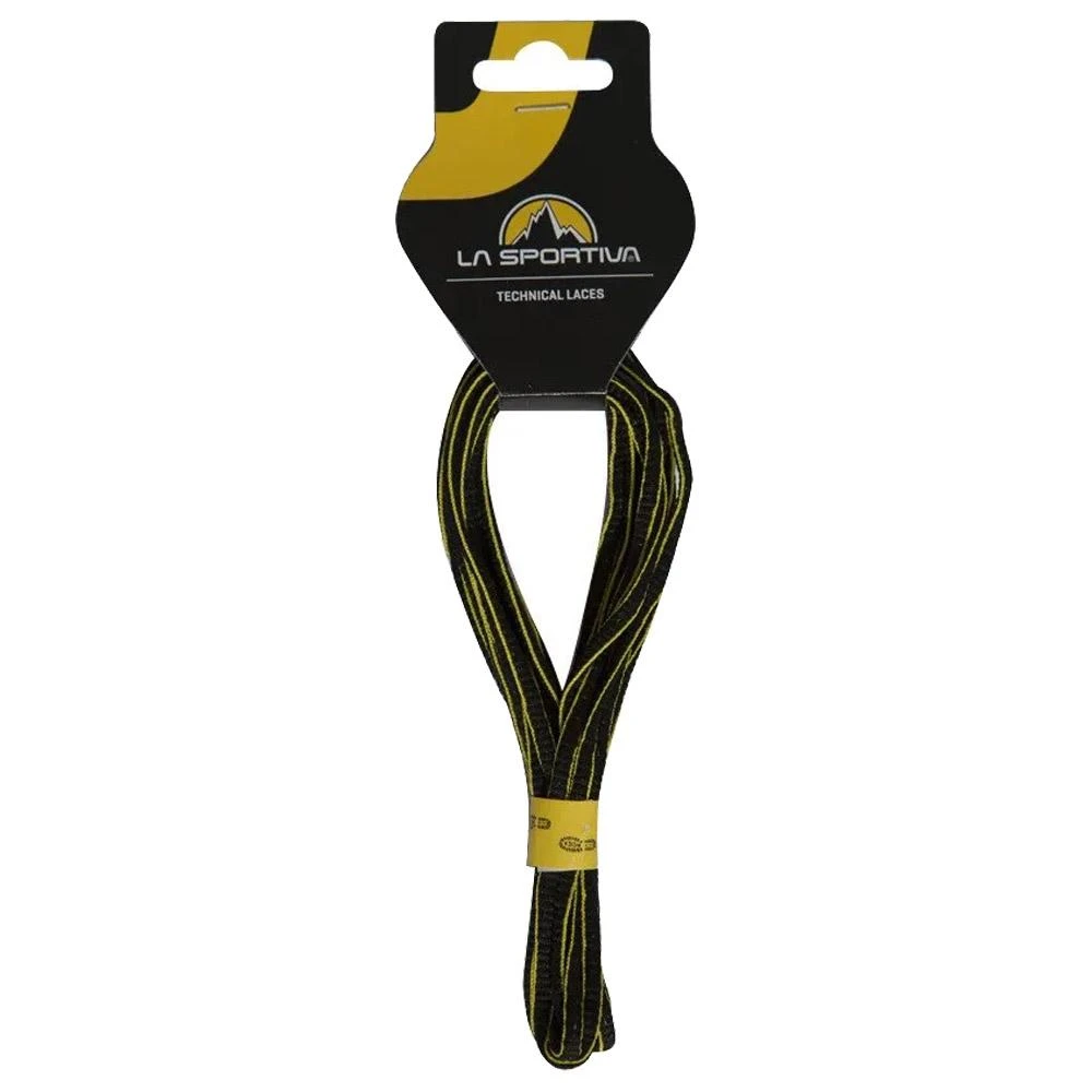 Lacets La Sportiva Mountain Running Laces Black Yellow 3 Lacets La Sportiva Mountain Running Laces Black Yellow