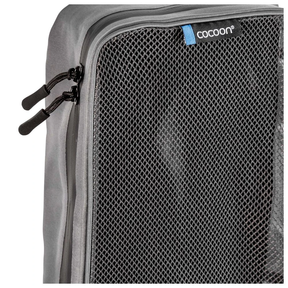 Housse De Stockage Cocoon Packing Cube With Open Net Top 4L Grey Black 4 Housse De Stockage Cocoon Packing Cube With Open Net Top 4L Grey Black – Image 2