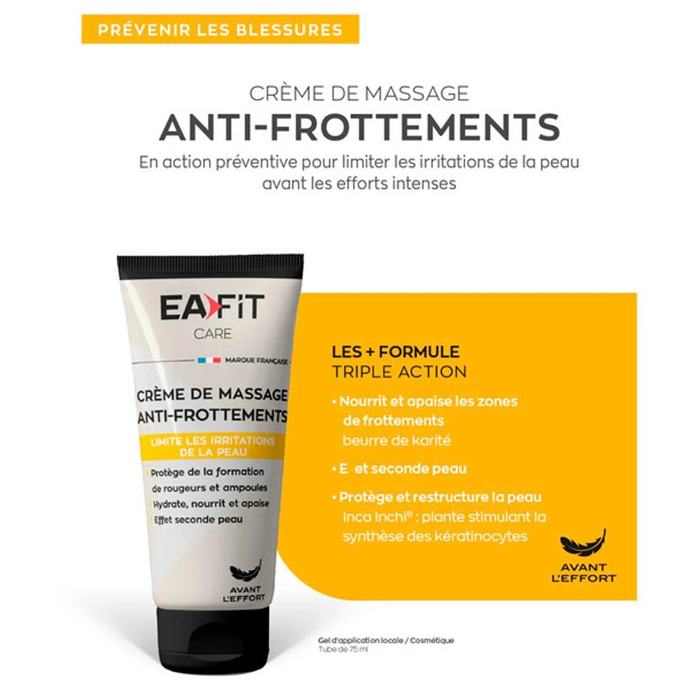 Soins Des Pieds EA FIT Crème Anti-Frottement 75ml 5 Soins Des Pieds EA FIT Crème Anti-Frottement 75ml – Image 3