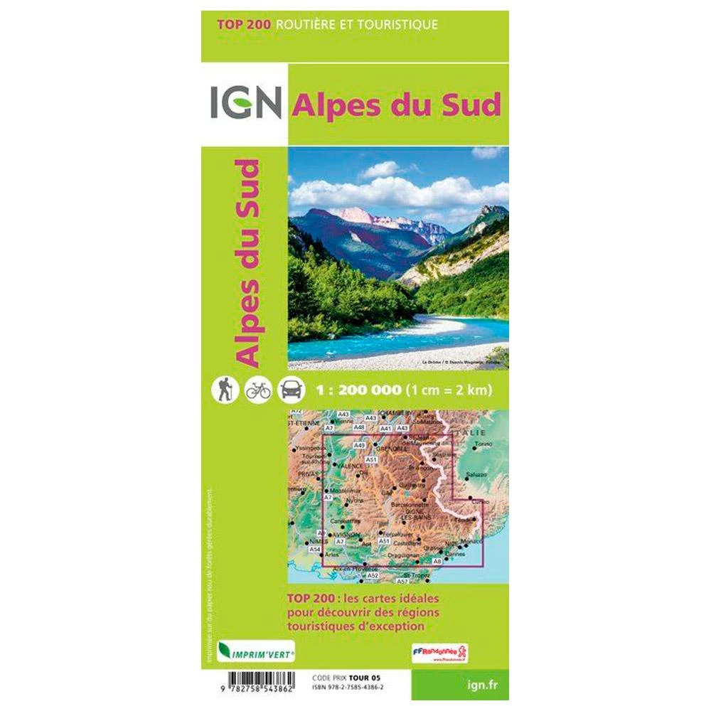Carte IGN Alpes Du Sud 4 Carte IGN Alpes Du Sud – Image 2